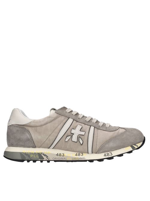Sneakers in pelle,ecopelle e tessuto PREMIATA | LUCY VAR 6600BEIGE-GRIGIO